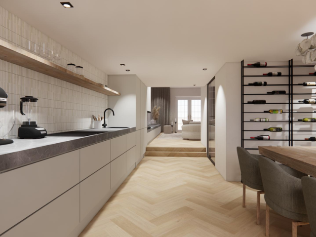 Vingerling 19A, Middelharnis